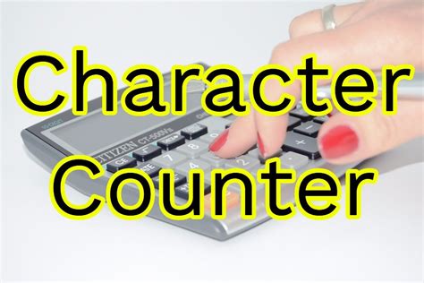 character counter - character ai no filter